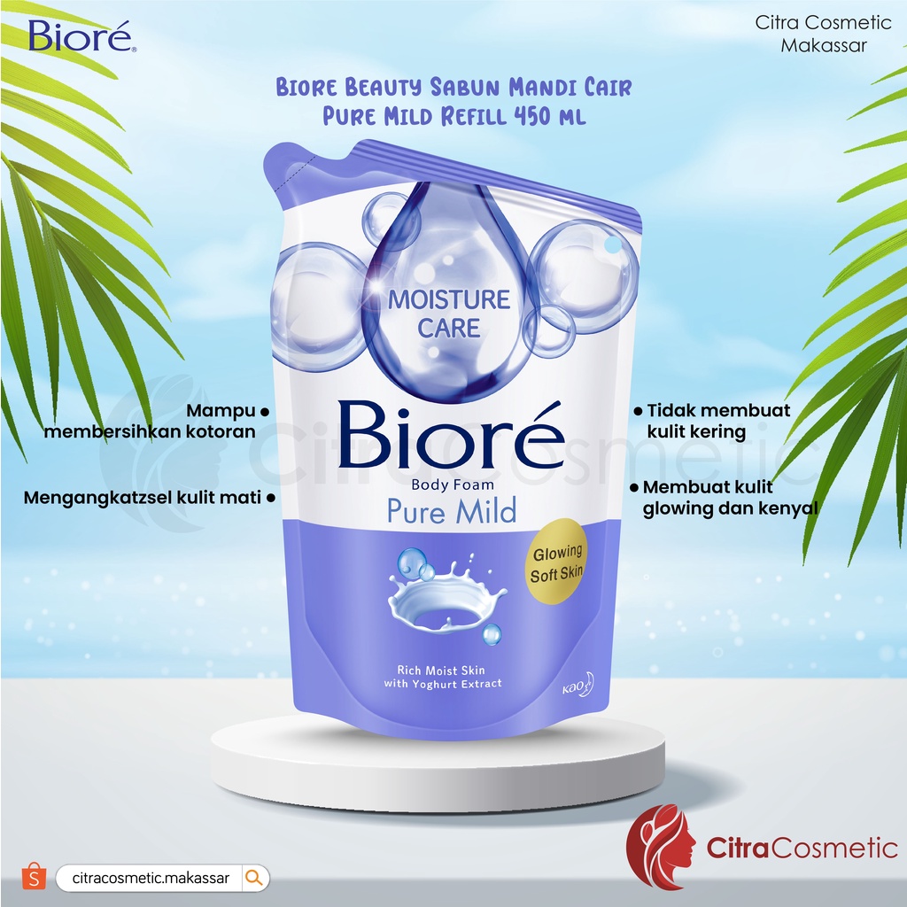 Biore Body Foam 400Ml Pouch Series