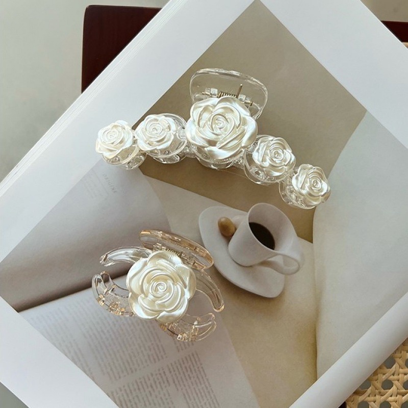 JEDAI BUNGA JEPITAN FLOWER PANJANG SMALL MINI JEPIT RAMBUT BESAR KLIP AKSESORIS RAMBUT ELEGAN KOREA WANITA FLORAL BESAR TEBAL KOREAN WOMEN FEMALE ELEGANT JAW THICK HAIR ACCESSORIES CLUTCHER CLAW CLIP CLIPS LARGE BIG LONG JUMBO HAIRCLIP FAIRY ELEGANT