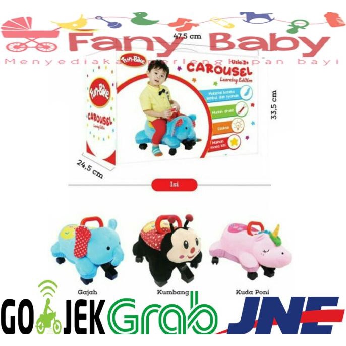 Fun Bike Carousel Learning Edition