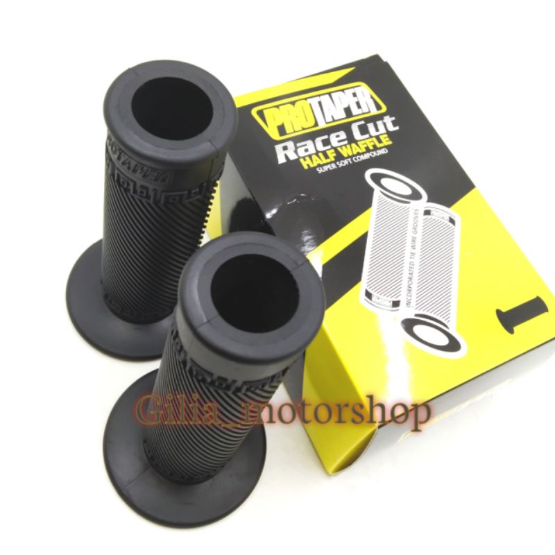 Handgrip Grip Bulu Protaper Import Black Edition Universal Motor