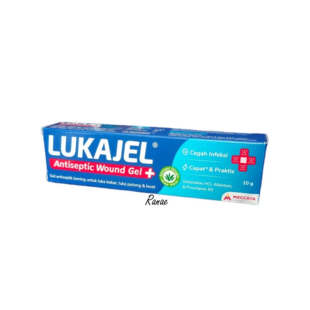 Lukajel 10 gr - Gel antiseptik Pereda infeksi semua jenis luka