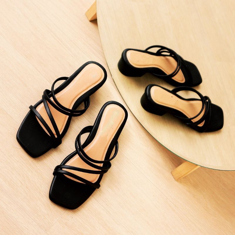 YUNDAY Sandal heels wanita silang tinggi3cm