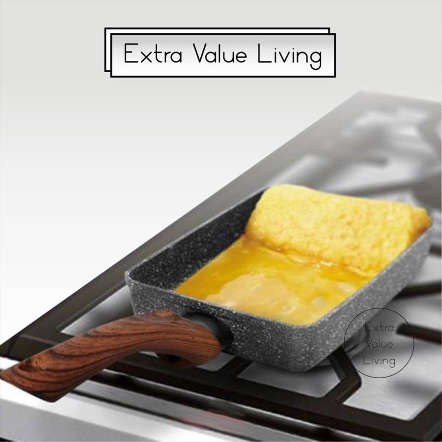 CYPRUZ Square Egg Omelette Pan FP-0643 - Tamagoyaki Dadar Jepang