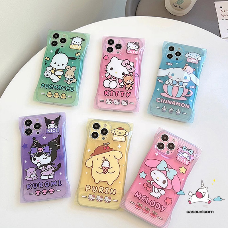 Soft Case Motif Kartun Hello Kitty Untuk IPhone 11 12 13 14 Pro Max 7 8 6 6s Plus XR 7Plus 8Plus X XS Max SE 2020