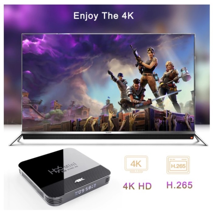 Tv Box Android Smart Tv Box H96 Mini 4K Ultra Hd Ram 2Gb Rom 16Gb Unlock