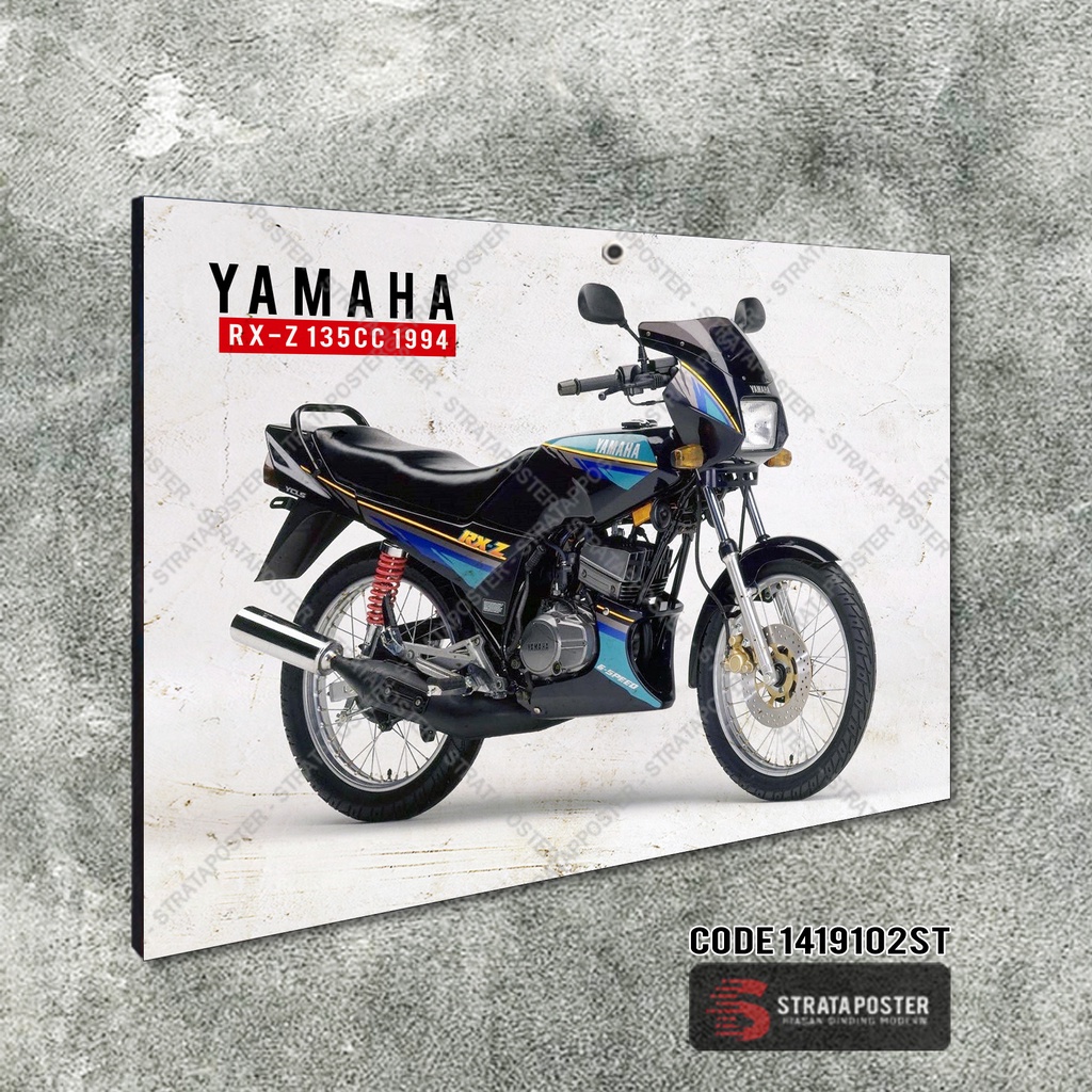 Rx king Hiasan dinding motor Poster otomotif Dekorasi ruangan Wall decor