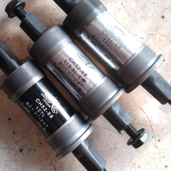 BB kotak bearing/bottom bracket 111/113.5/118/122/127 mm chin haur CH - 127