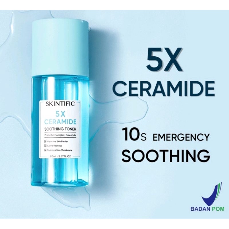 SKINTIFIC - 5 X Ceramide Soothing Toner