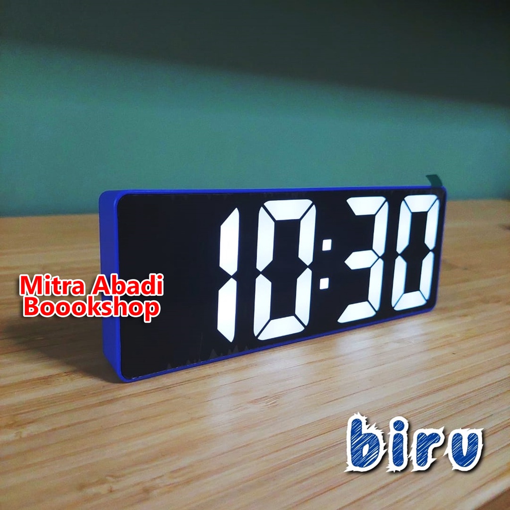 Jam Meja LED Digital / Digital LED Clock Tipe JX012 STYLISH