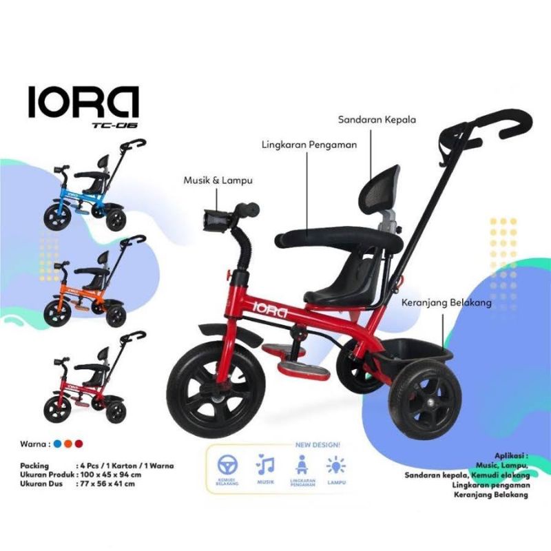 Sepeda anak iora t06