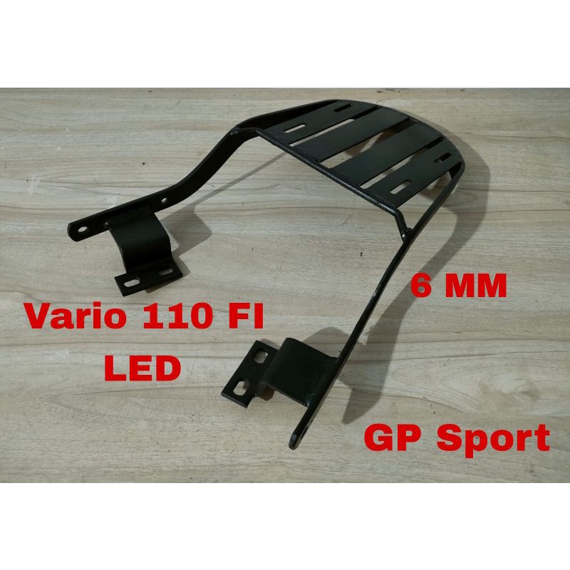 Breket Box Motor Honda Vario 110 FI LED GP Sport Plat Untuk GIVI SHAD KAPPA