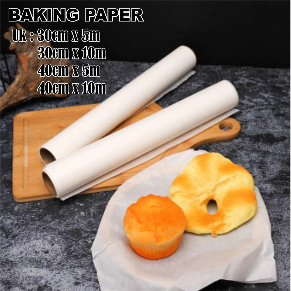 Kertas Roti Panggang Anti Lengket Baking Paper Roll  Kertas Roti Kertas Oven