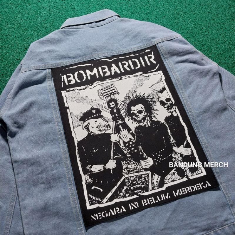 BACKPATCH SABLON BESAR BOMBARDIR PREMIUM BEST QUALITY