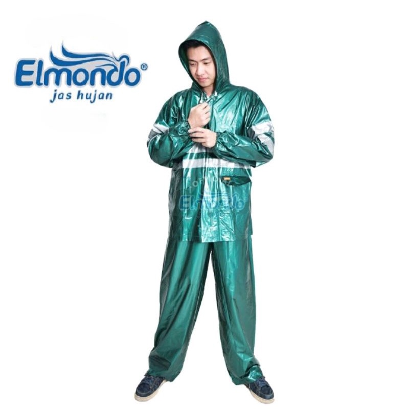 Jas hujan Elmondo stardust 907 setelan jaket celana tebal awet