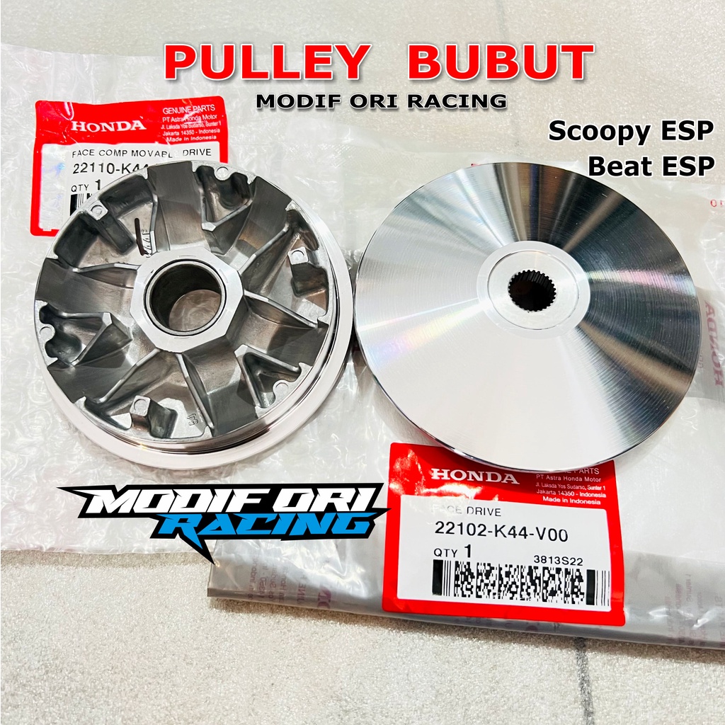 Jual Pulley Rumah roller bubut custom 13,5 13,8 pulley racing beat esp