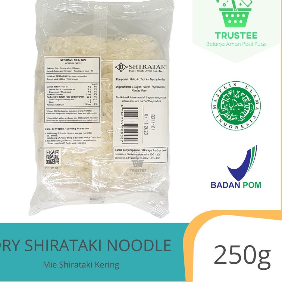 

௹ Mie Shirataki kering Dry Shirataki 250gr KWE21