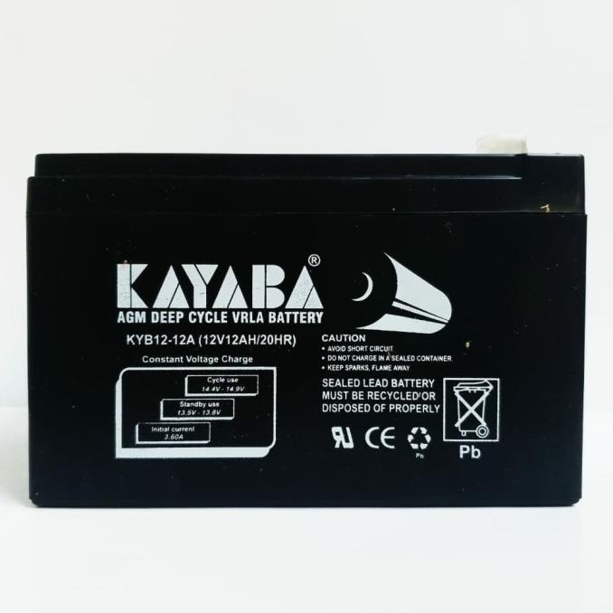 Aki/Baterai(Accu/Battery) Kering(MF) VRLA(UPS) Alt. 12V10Ah 12V 10Ah