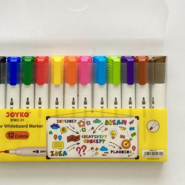 

Hot Sale !! Color Whiteboard Marker WMC-51 Joyko ル