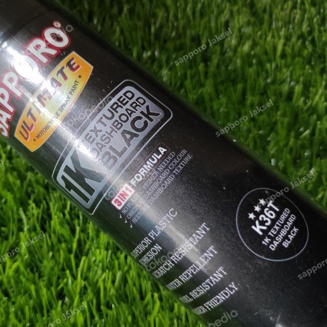 Sapporo Ultimate K36T Texture Dashboard Black / cat semprot Sapporo