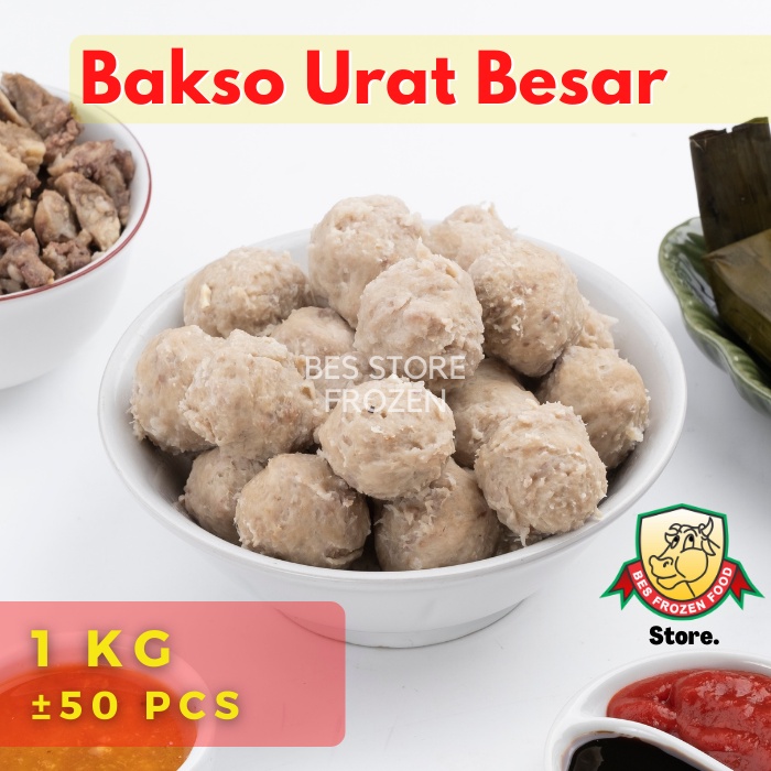 Jual Bes Store Bakso Sapi Urat Besar 1kg Khusus Grab Gosend