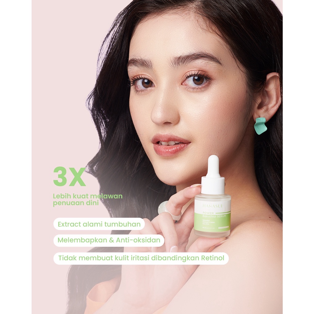 ❤️ Cloudy ❤️ HANASUI Power Serum Series I Bright Expert - Bright - Acne - Post Acne - MiniPore - Barrier - Bakuchiol - Peeling I 20ml