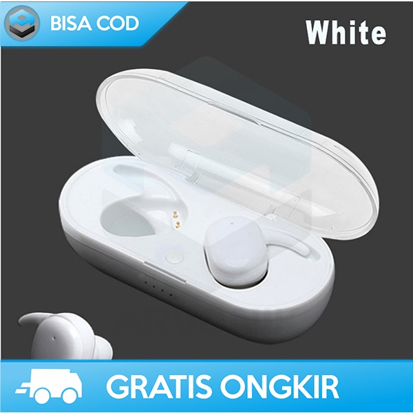 EARBUDS WIRELESS HEADSET BLUETOOTH Y30 WATERPROOF IPX-5 DESIGN SIMPLE