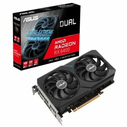 ASUS DUAL RX 6400 OC 4GB GDDR6