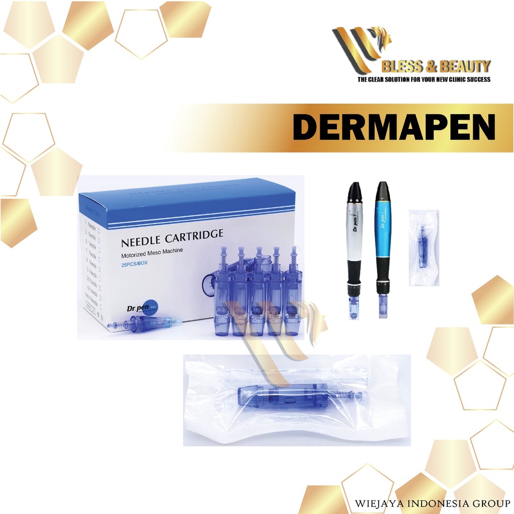 Dermapen 12PIN 36PIN NANO untuk Bopeng BB Glow DERMAPEN A6 A1 MYM M7 M5 ORIGINAL