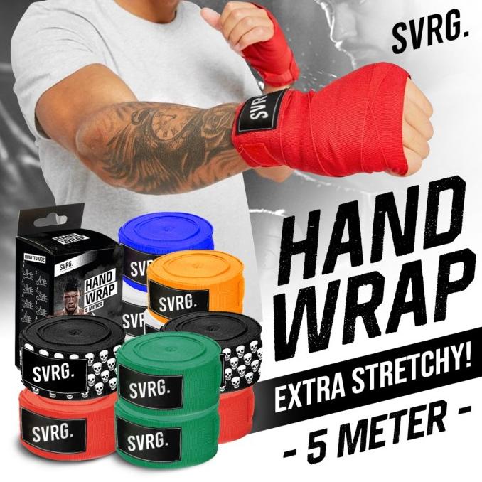 Svarga Hand Wrap 5 Meter - Handwrap Boxing - MMA - Muaythai