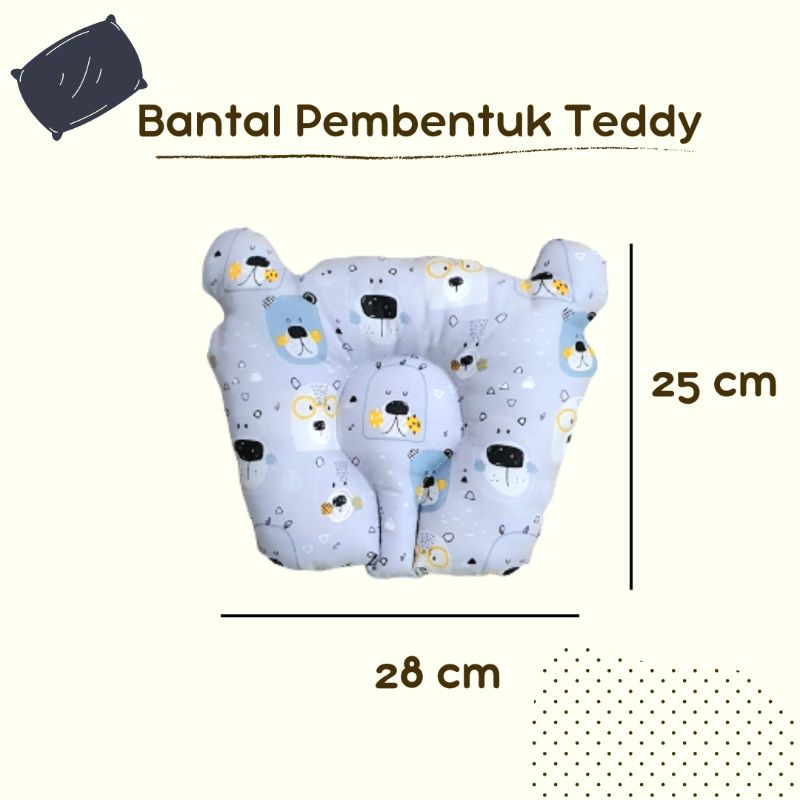 Bantal Pembentuk Teddy / Bantal Bayi / Bantal Pembentuk