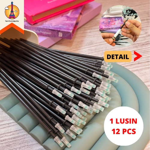 

Refill Pulpen Gel Odemei Paket 12 Pcs Isi Ulang Tinta Erasable Gel Pen Bisa Dihapus Alat Tulis Kantor Sekolah Ready Grosir Kado Ulang Tahun READY COD