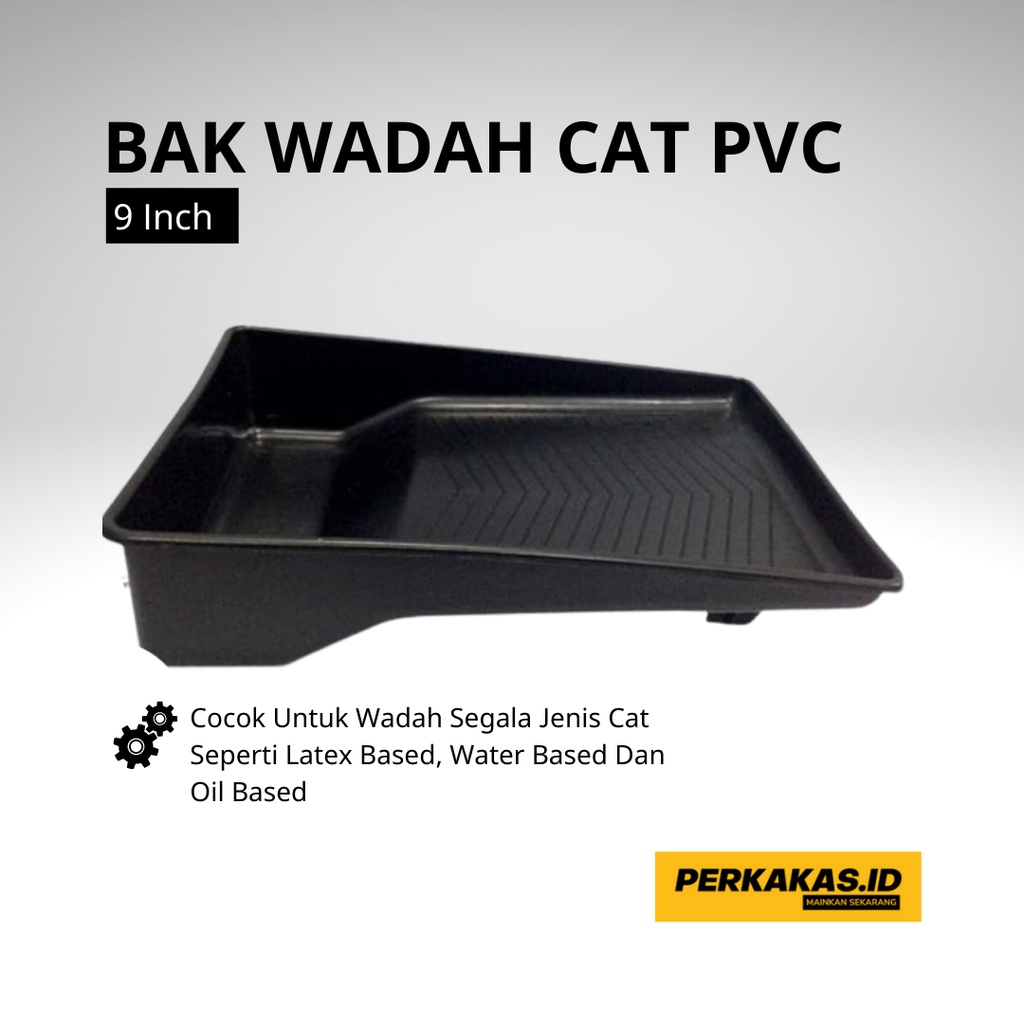 Bak Cat Roll 9 Inch PVC Tebal Tidak Mudah Pecah