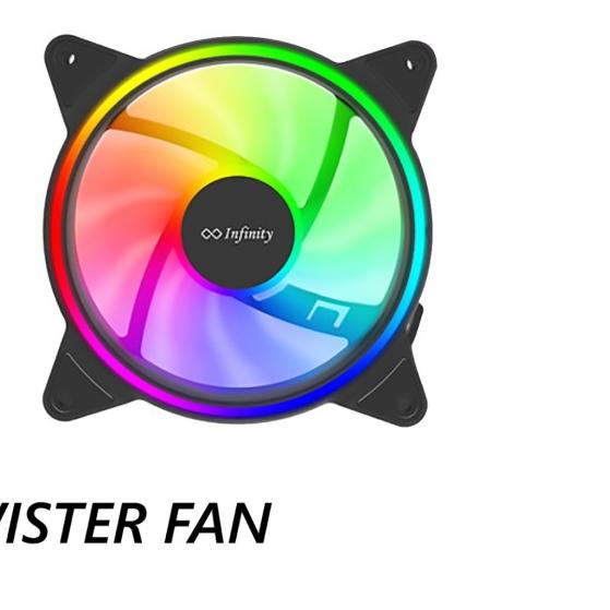 Fan Casing Infinity TWISTER Single FAN - 12CM