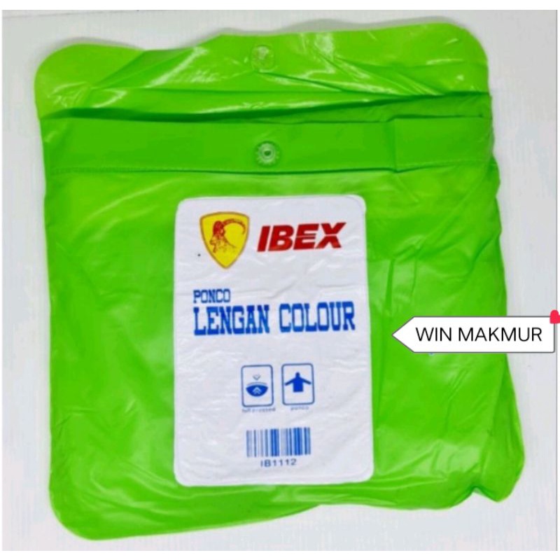 mantel ibex ponco lengan colour / mantel bagus / mantel tebal / jas hujan / jas hujan bagus / jas hujan tebal / mantel