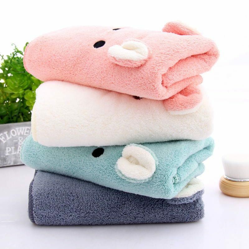 HANDUK MICROFIBER ANIMAL 3D 50X100CM