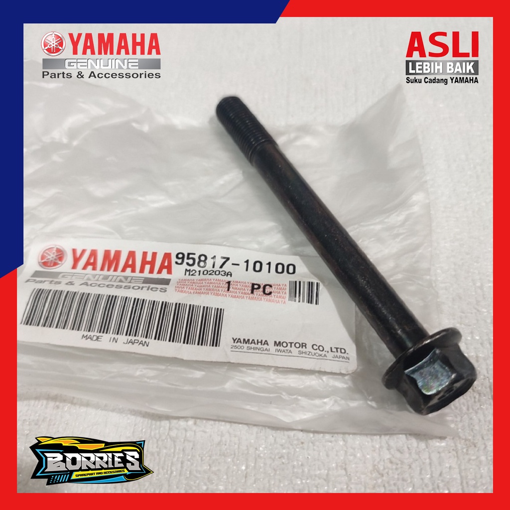 BAUT MESIN BELAKANG RX KING 95817-10100 ASLI YAMAHA