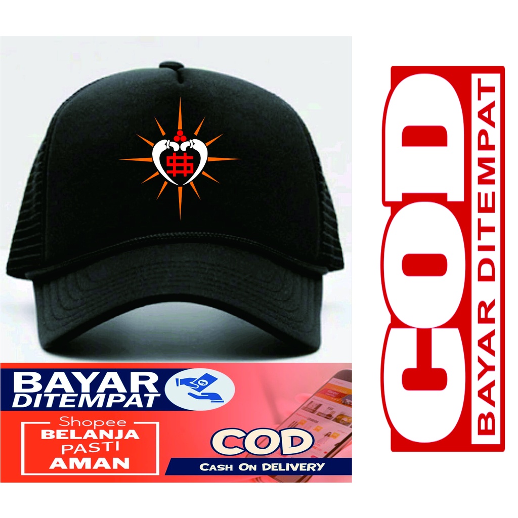 topi pshw topi trucker sablon poliflek