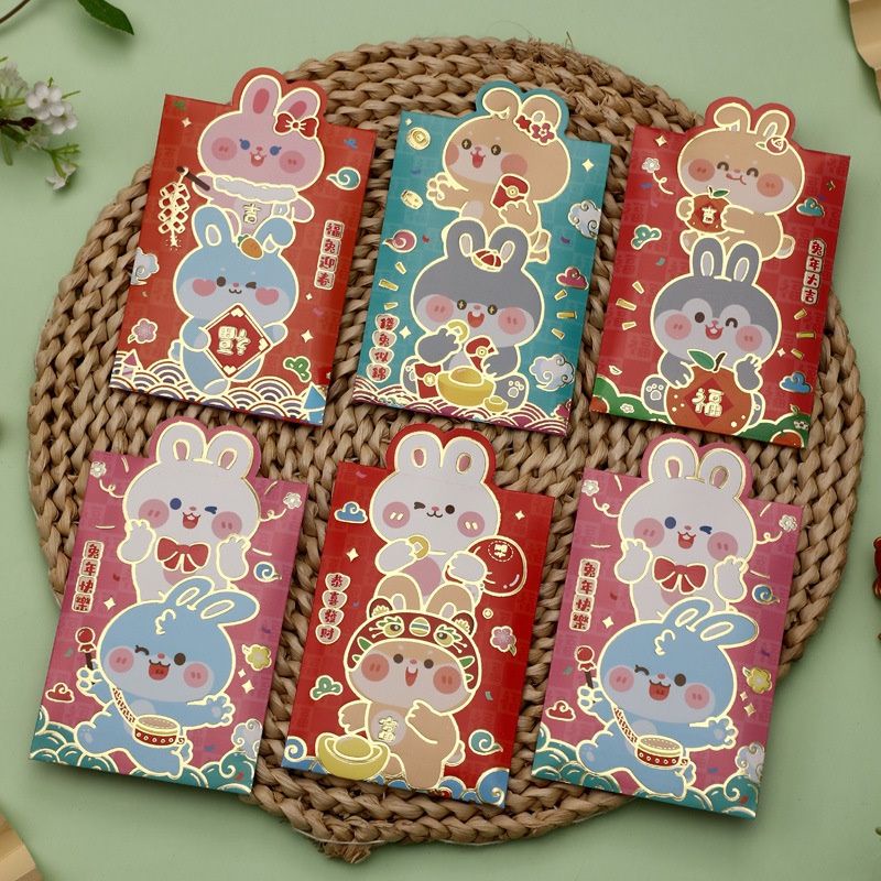 

angpao imlek 2023 kelinci shio kelinci angpao imlek murah terbaru