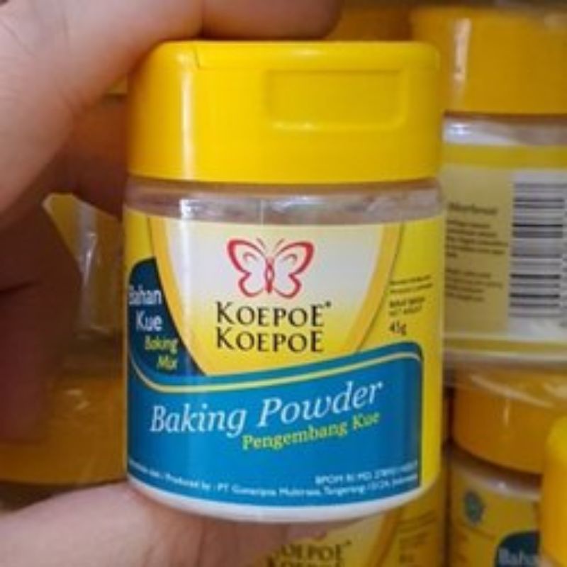 

Koepoe Koepoe Baking Powder Botol 45 Gram Free Bubble Wrap dan Dus Tebal