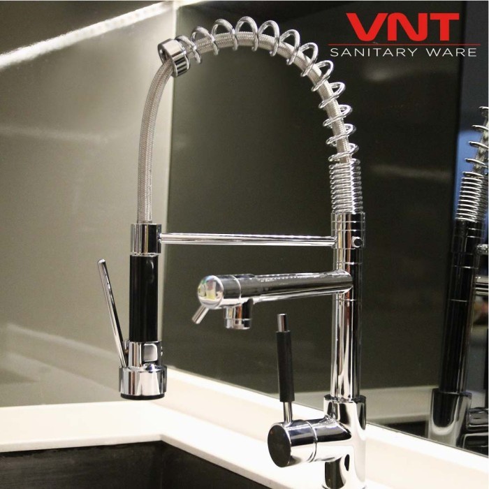 VNT Keran Cuci Piring Flexible BKF1-001 Kran Dapur Panas Dingin Kitchen Sink
