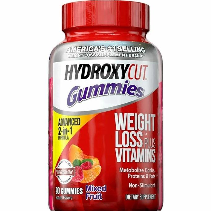 

PROMO HYDROXYCUT Non-Stimulant Weight Loss Mixed Fruit Gummies - 90 count