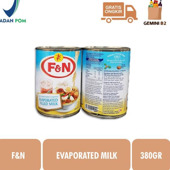 

➤ F&N Evaporated Milk / Susu Evaporasi 380GR ぐ