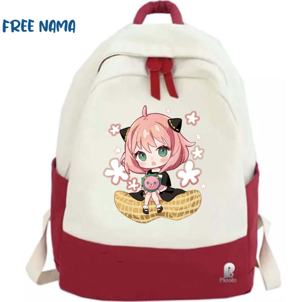 TAS RANSEL ANAK BACKPACK ANAK SEKOLAH ANIME ANYA SPY FAMILY