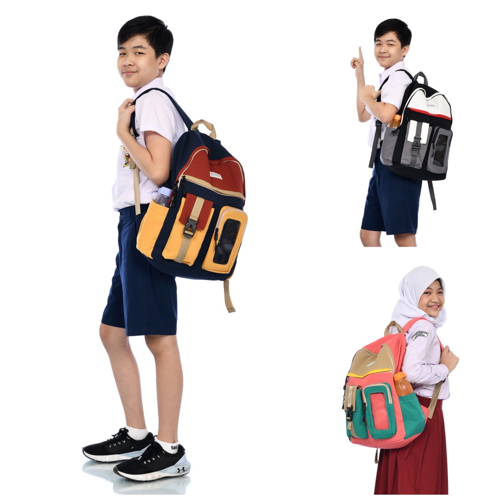 Tas Ransel Sekolah Anak Laki-Laki dan Perempuan Brand Ammar Kids Tawheed Medium Backpack Untuk SD SMP