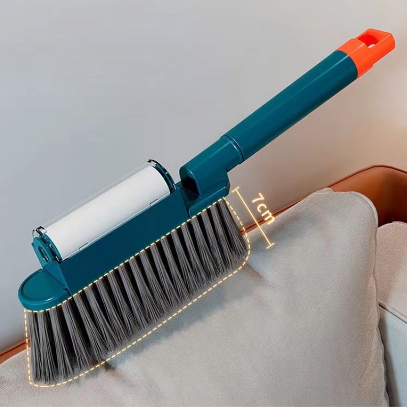 CEO 2 IN 1 Sikat debu serbaguna + Sticky Roll / pembersih debu, sofa, kasur, pakaian multifungsi / Lint Roller / Dust brush