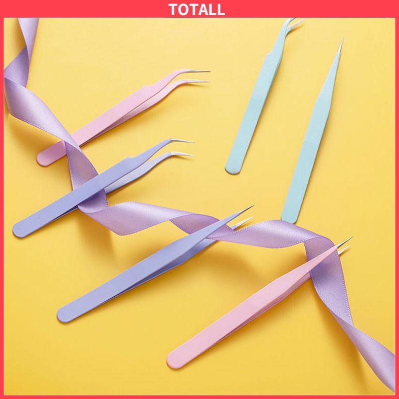 COD Pinset Lengkung Gundam Stiker Scrapbook Tools Warna Pastel Lucu Tweezer Sticker Pinset-Totall