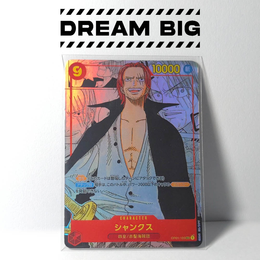 Shanks Manga (Parallel) - SEC - One Piece TCG (Replica)