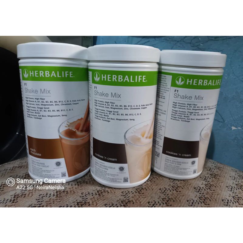 shake herbalife original full barcode , tidak ada yang dipotong