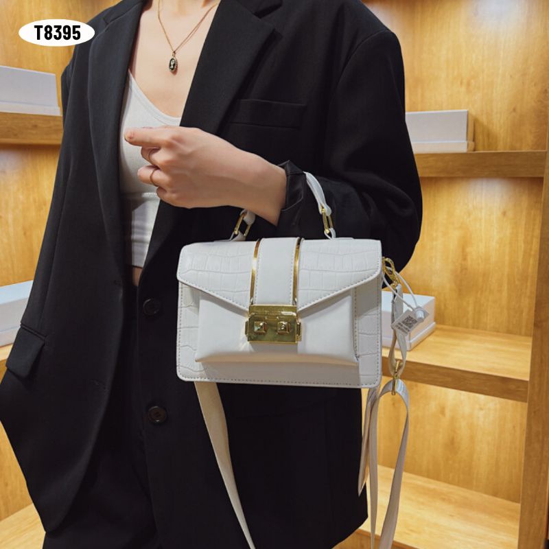 [IMPORT] T8395 - TAS SELEMPANG WANITA FASHION IMPORT - 76BAGSTORE