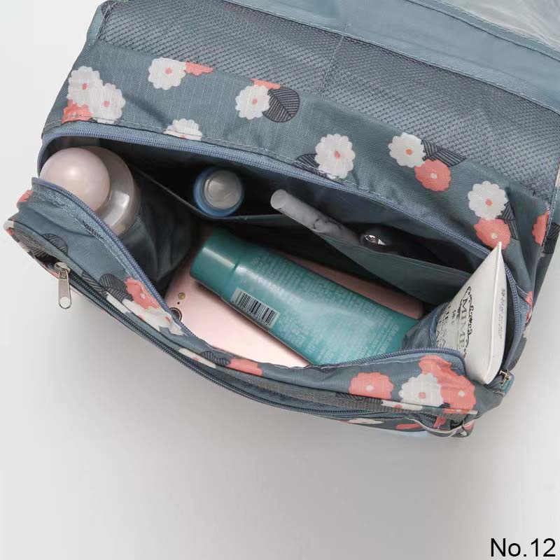 ASIN829 Design Hanging Washbag Toiletry Travel Bag Tas Alat Mandi Kosmetik T260 toiletries Bag Gantung tas toilet kosmetik  travel mate tas korea tas makeup